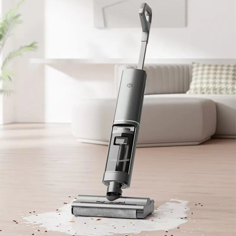 Electric double cleaning brush floor washer 4-in-1 vacuum cleaners & floor care with hot dryer station