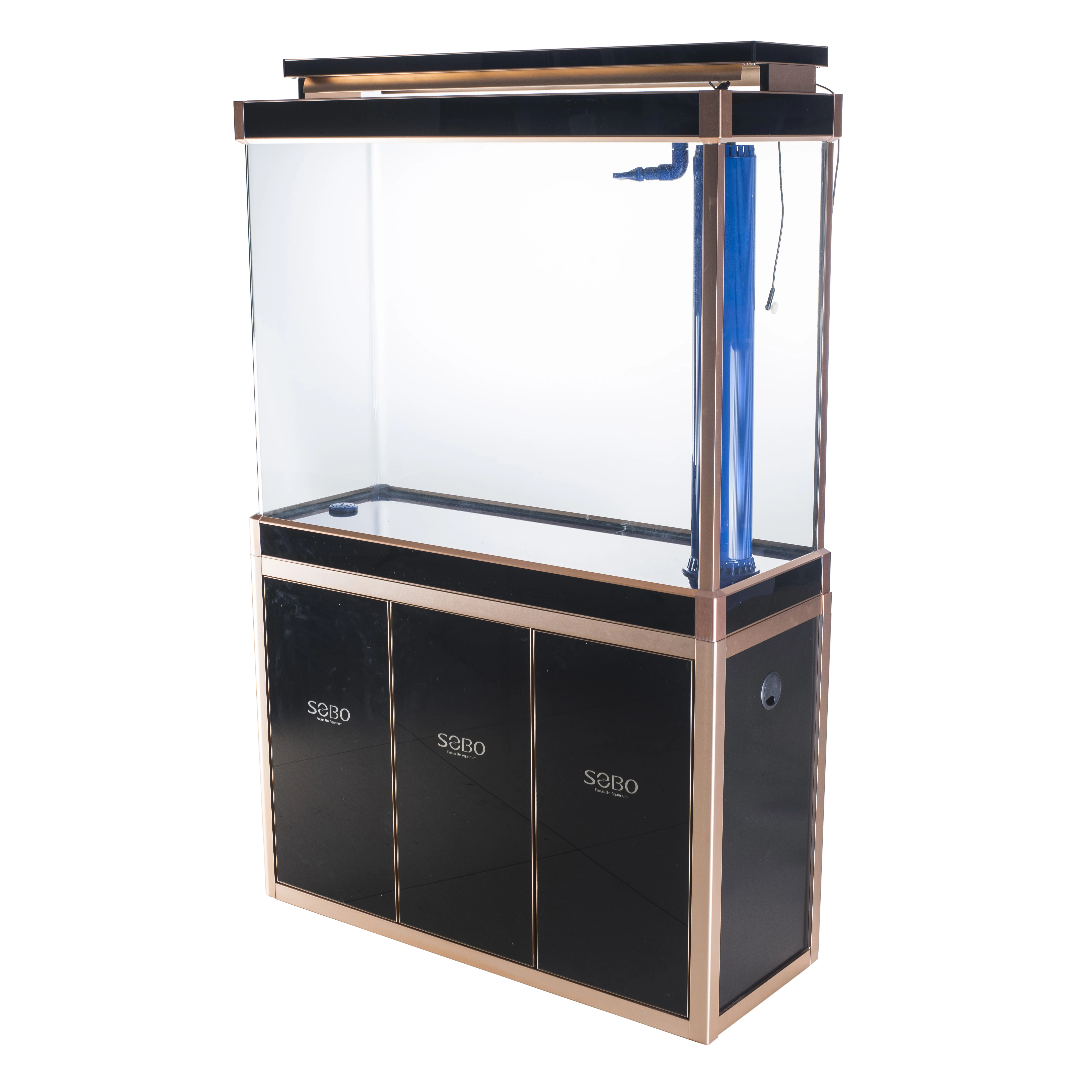 New arrival wholesale aquarium fish tank with cabinet and sump tank