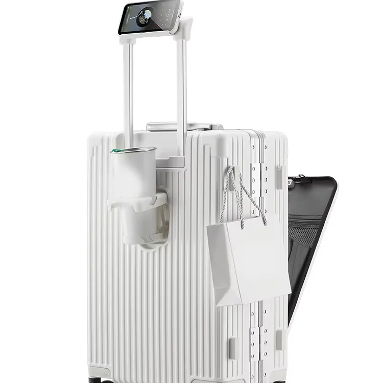 SW Luggage Expandable Suitcase PC+ABS Material TSA Lock Spinner Carry on 20in Hard Shell Suitcase