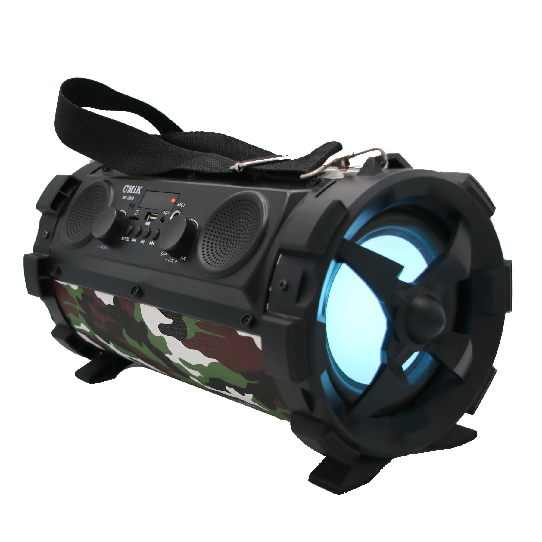 Cmik mk-2009 audio сабвуфер для караоке беспроводной портативный мини fm синий зуб usb tf с задней лентой altavoz parlante bocinas speaker