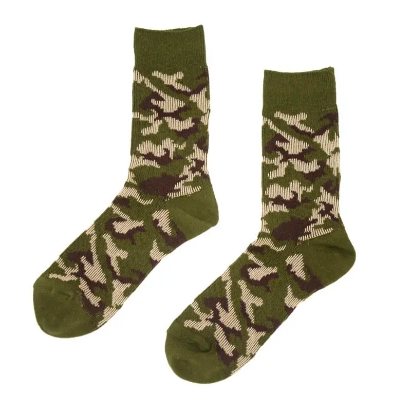 2022 knit logo thick black khaki boot sport men sport camouflage army green socks