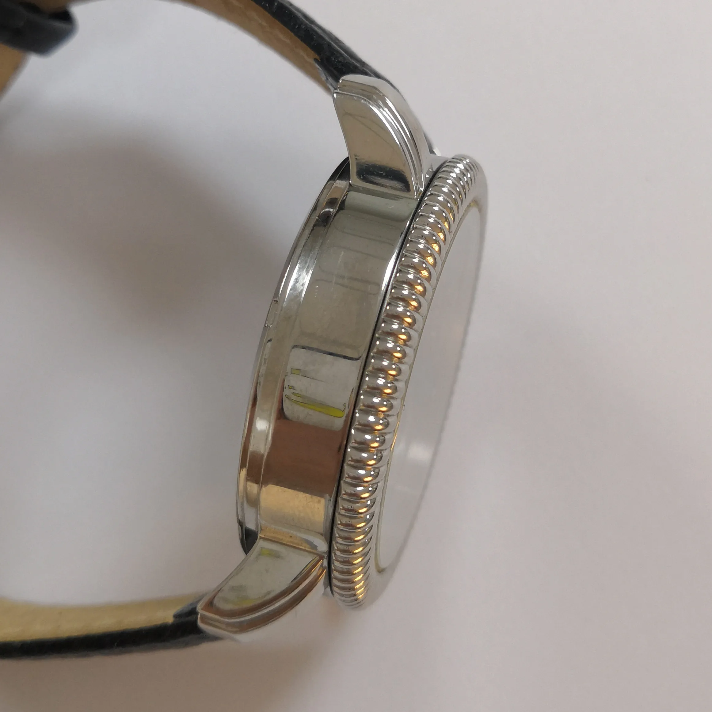 Skeleton Automatic Men Watch Caseback Mechanical Chronograph Wrist sea-gull watch