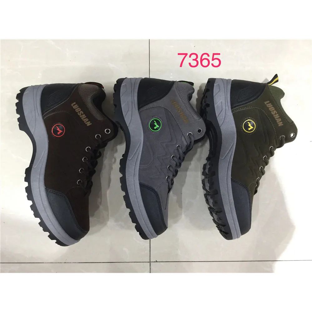 
new design comfortable shoes fabric upper safety boots for men 