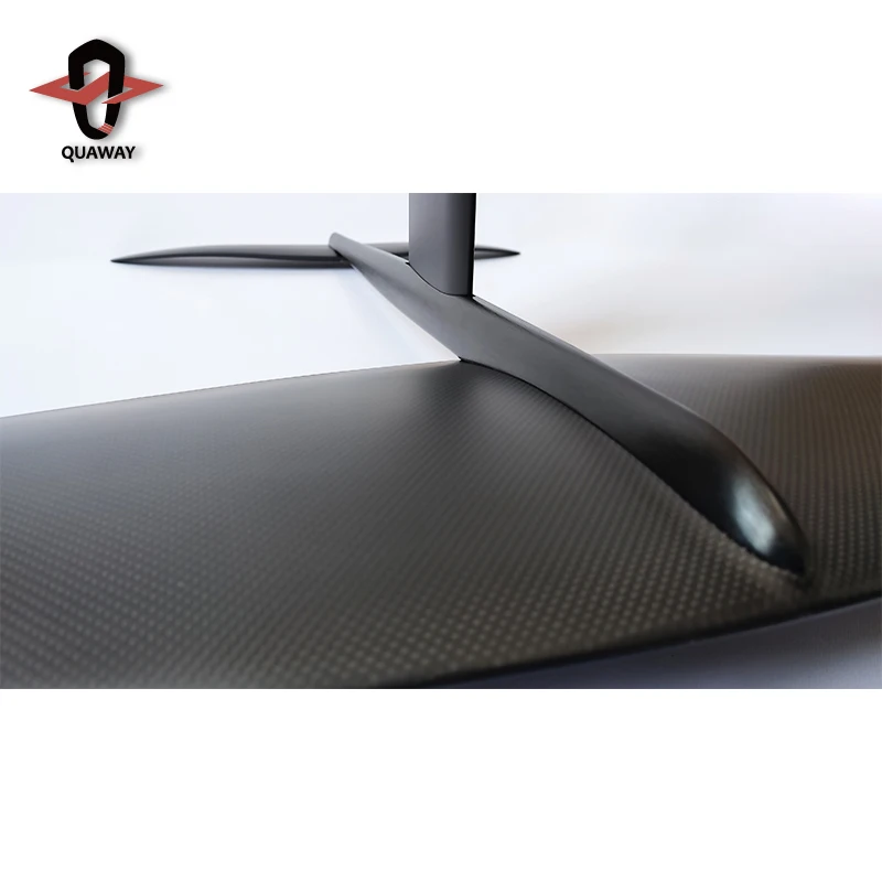 QS-16 High Aspect AL / Carbon Wingfoil Hydrofoil Foil Board Windsurf Kitesurf Big Foil Wing Large Wing Surf with Screws and Bag