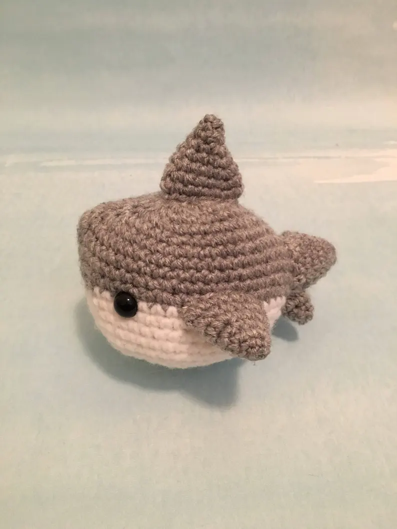 DIY Crochet Kit Shark Amigurumi Luxury Complete