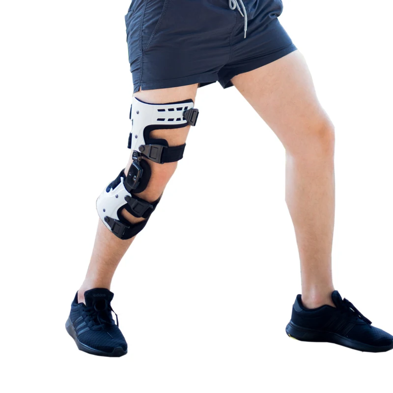Orthopedic OA Knee Support for Pain Relief Medical Adjustable Hinged Knee Immobilizer