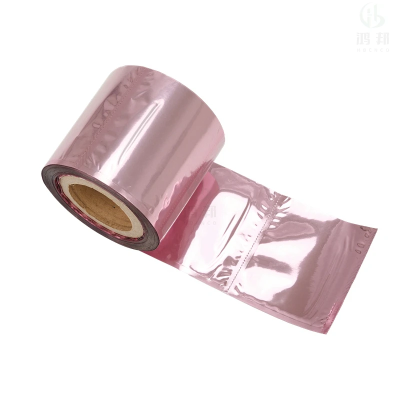 Custom size ziplock bag plastic food packing cute printed paper pouch printed ice popsicle pack bags automatic package roll film