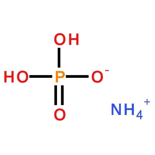 Food additive ammonium dihydrogen phosphate (MAP)   NH4H2PO4   CAS No.: 7722-76-1