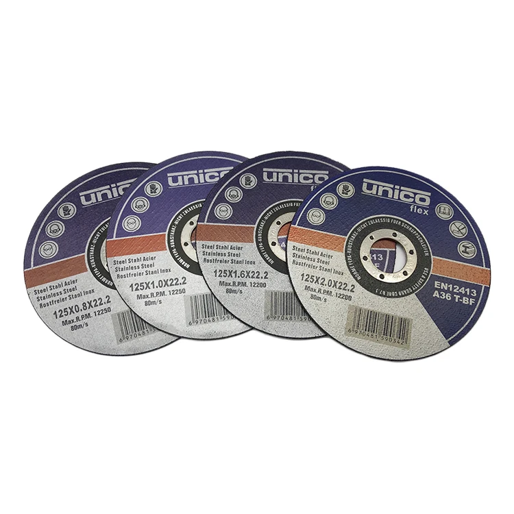 Saew blade 125x1.0 Aluminum Oxide Sanding disc disco de corte de metal Metal Cutting Disc