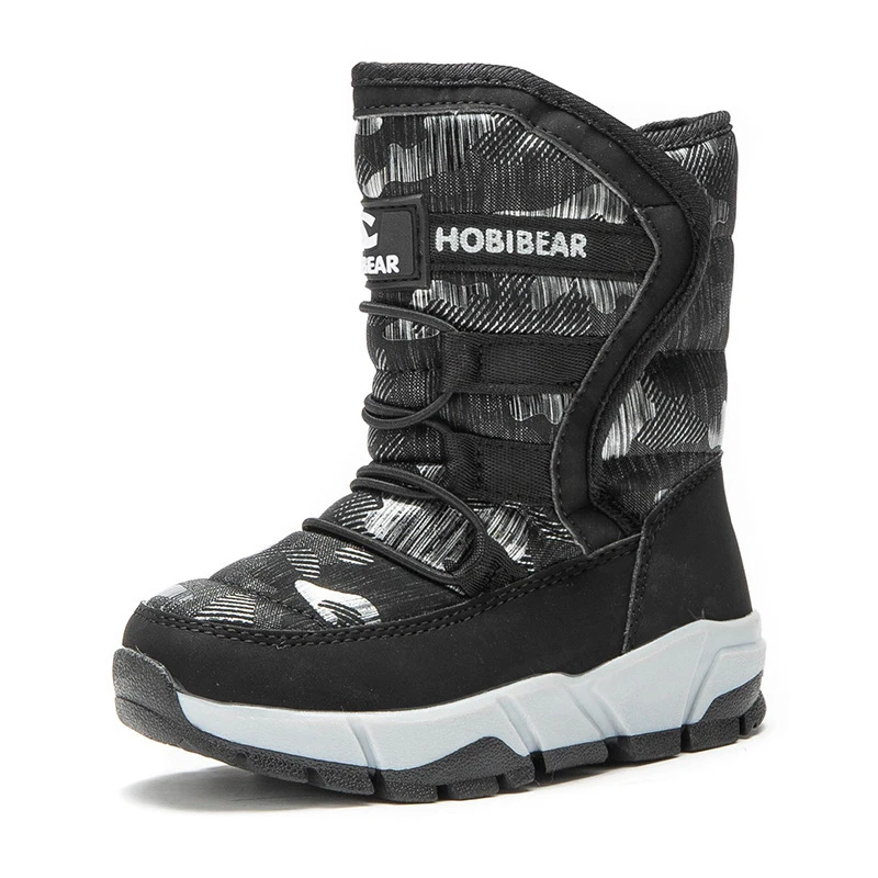 Baby Girls Boys Snow Boots Winter Waterproof Slip Resistant Cold Weather Shoes For Toddler Little Kid Big Kid