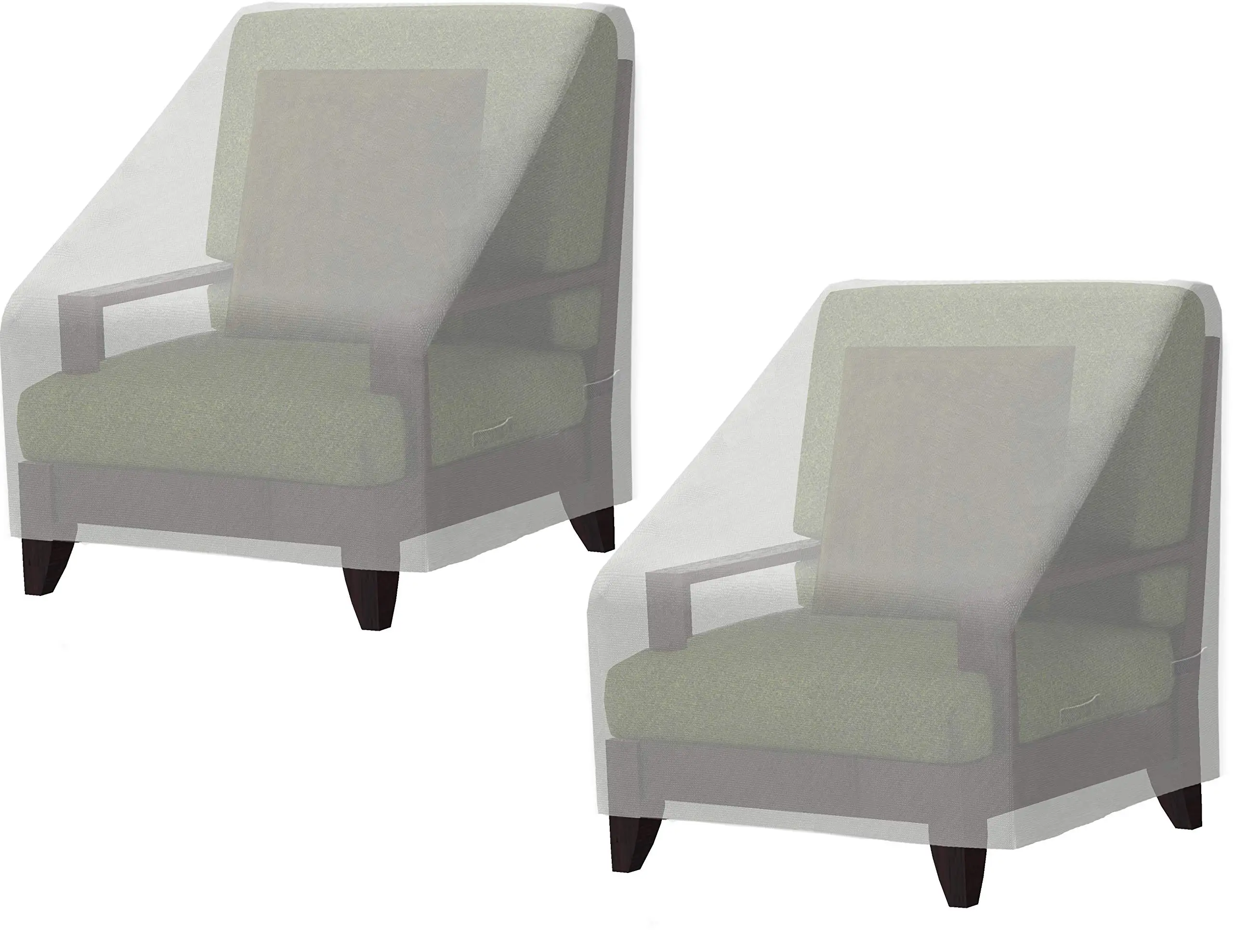 BBMonkey deep-seat outdoor chair covers garden chair covers waterproof covering for garden furniture