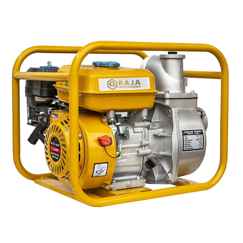 The wholesale pump is used to treat river sludge sewer drainage 7 HP high head air-cooled gasoline pump