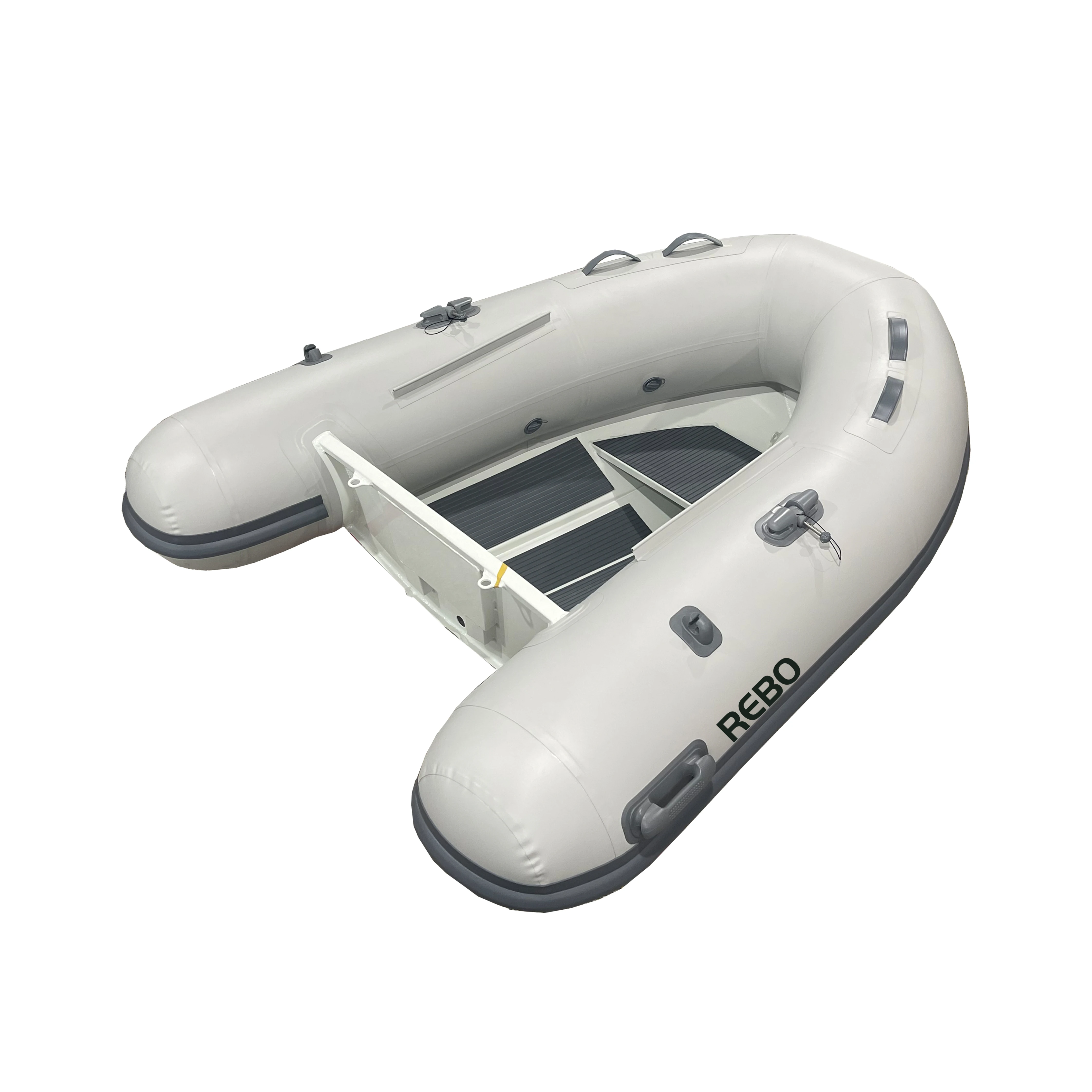 Single Hull Cheap New Model Aluminum RIB 240 Hypalon PVC Inflatable Boat For Sale