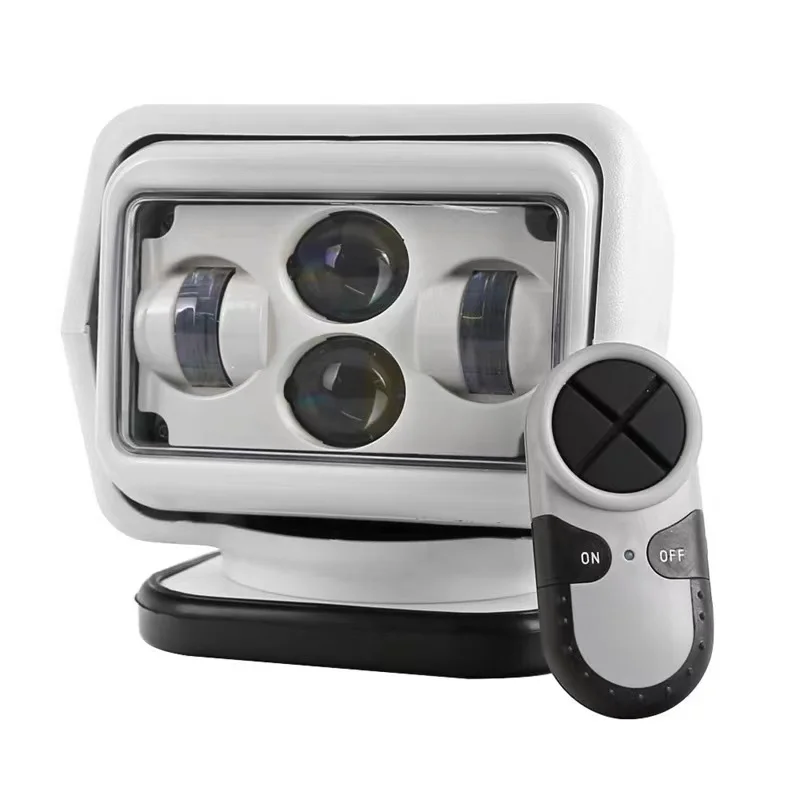 Remote Control 360 Degree Search Light For Truck Boat Car Vehicle