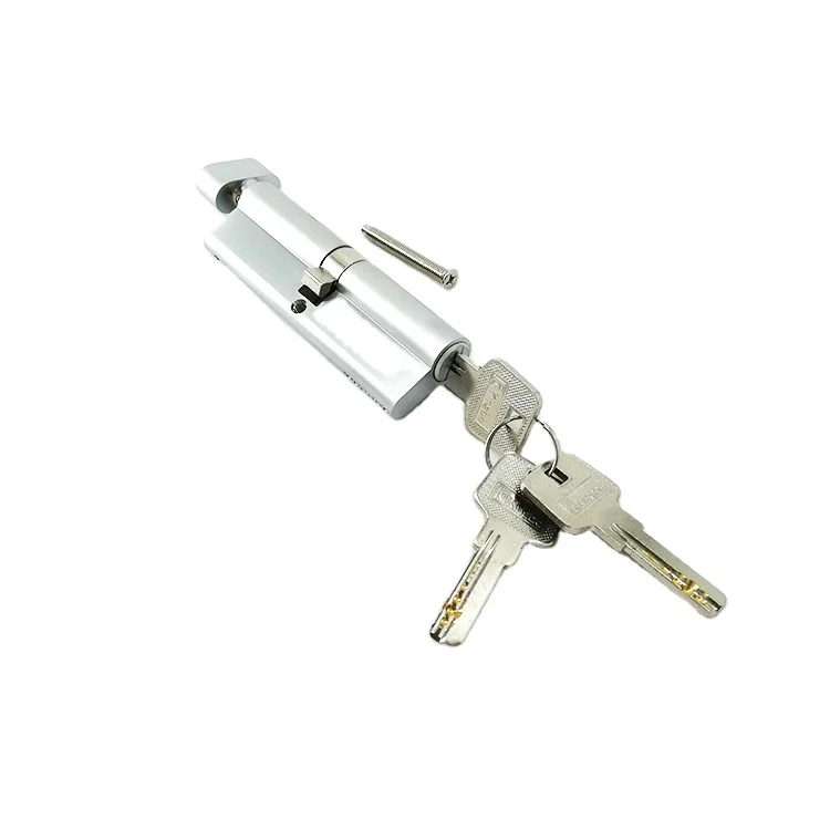 Cylinder Lock Door Key Open Brass Copper Excellent Appearance Mortise Hardware Accessories