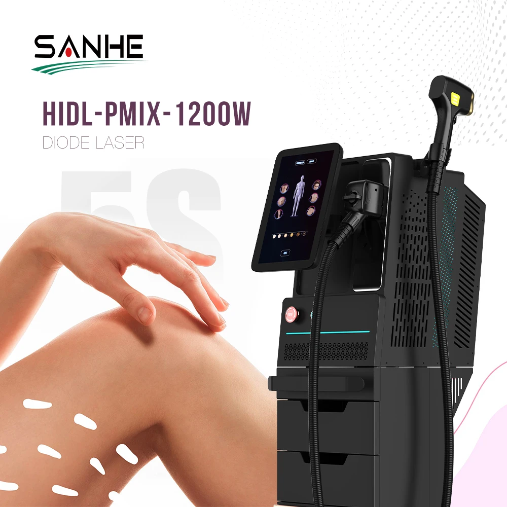 Portable USA Imported Laser Bar 755 808 1064nm 3 Wavelengths Diode Laser Hair Removal Machine 808nm