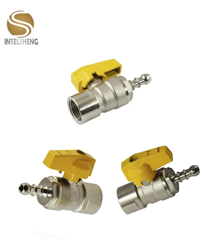 combination thermostatic brass ball  gas valve price