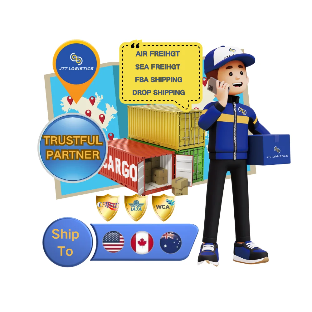 Shenzhen Forwarder Sea Freight Agent LCL Trucking To Canada US DDP Logistics Service Provider To Australia FBA Shipping Service