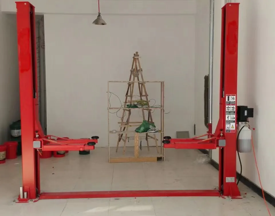 Eco-way Factory Price Safe Hydraulic Auto Launch 4 Ton Two Post Car Lift Car Lift Lifts