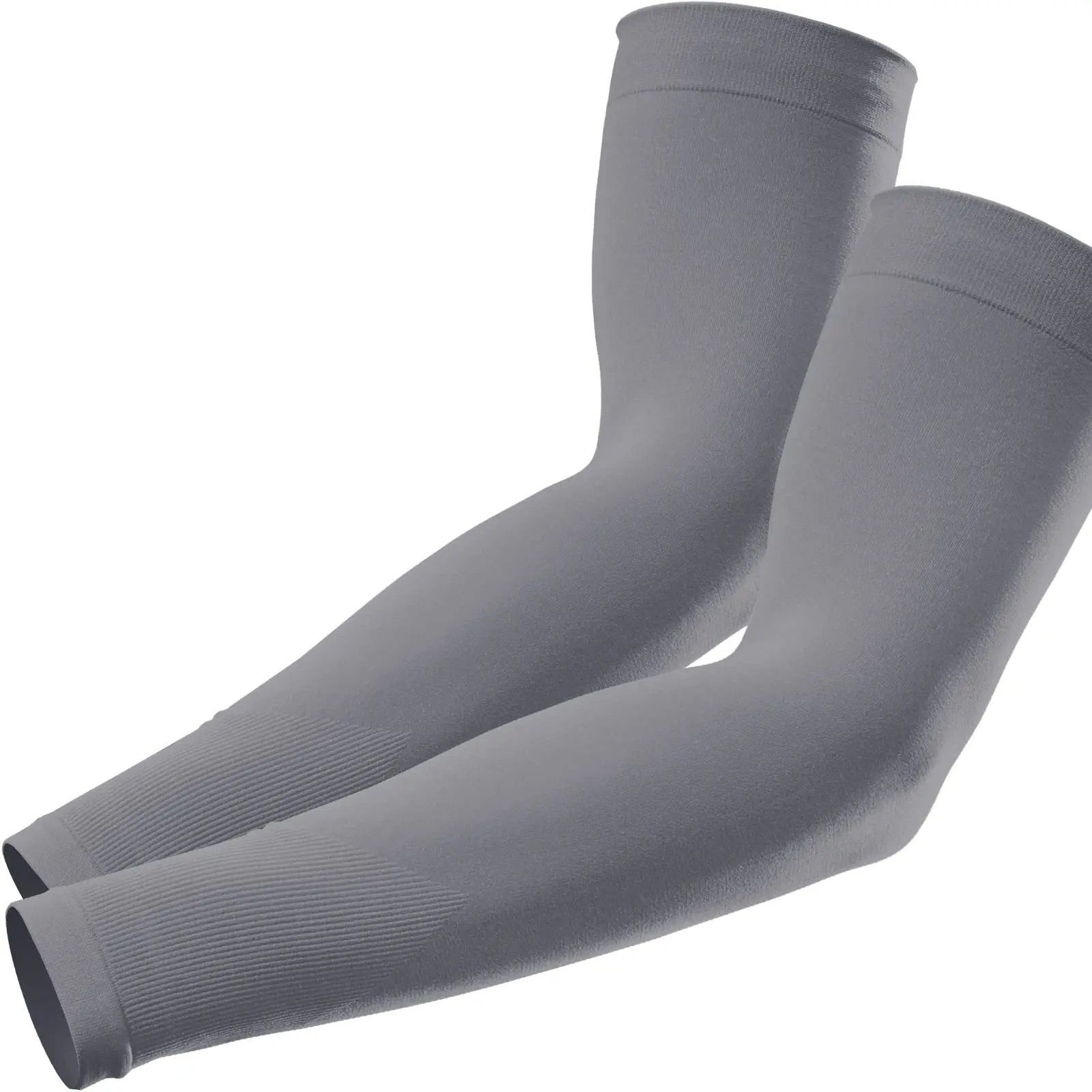 Outdoor Fashion Item High Quality Customized Logo 95%Polyester 5%Spandex Cooling Thinner Elastic Sun Protection Solid Arm Sleeve