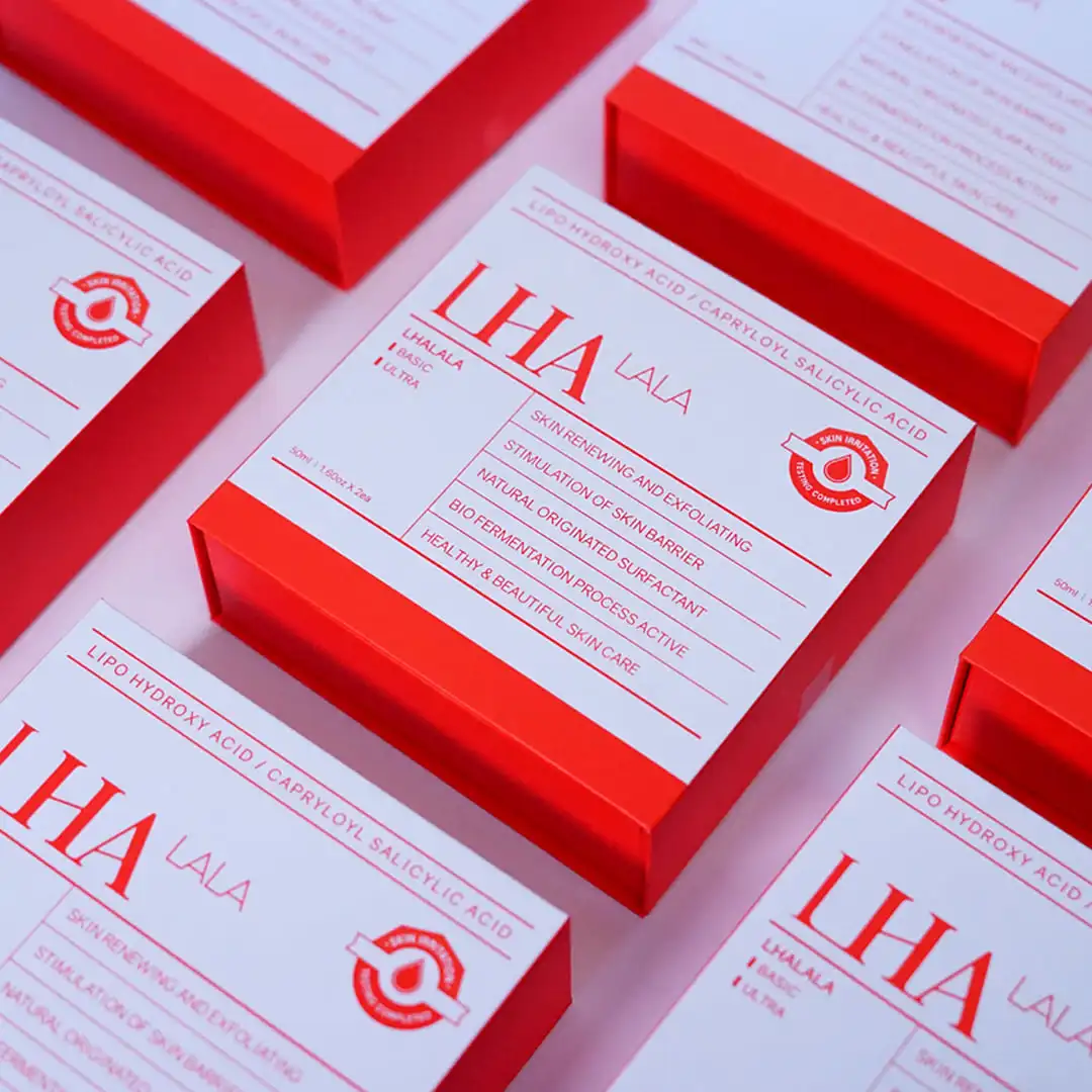 korea original lhala peel skin set