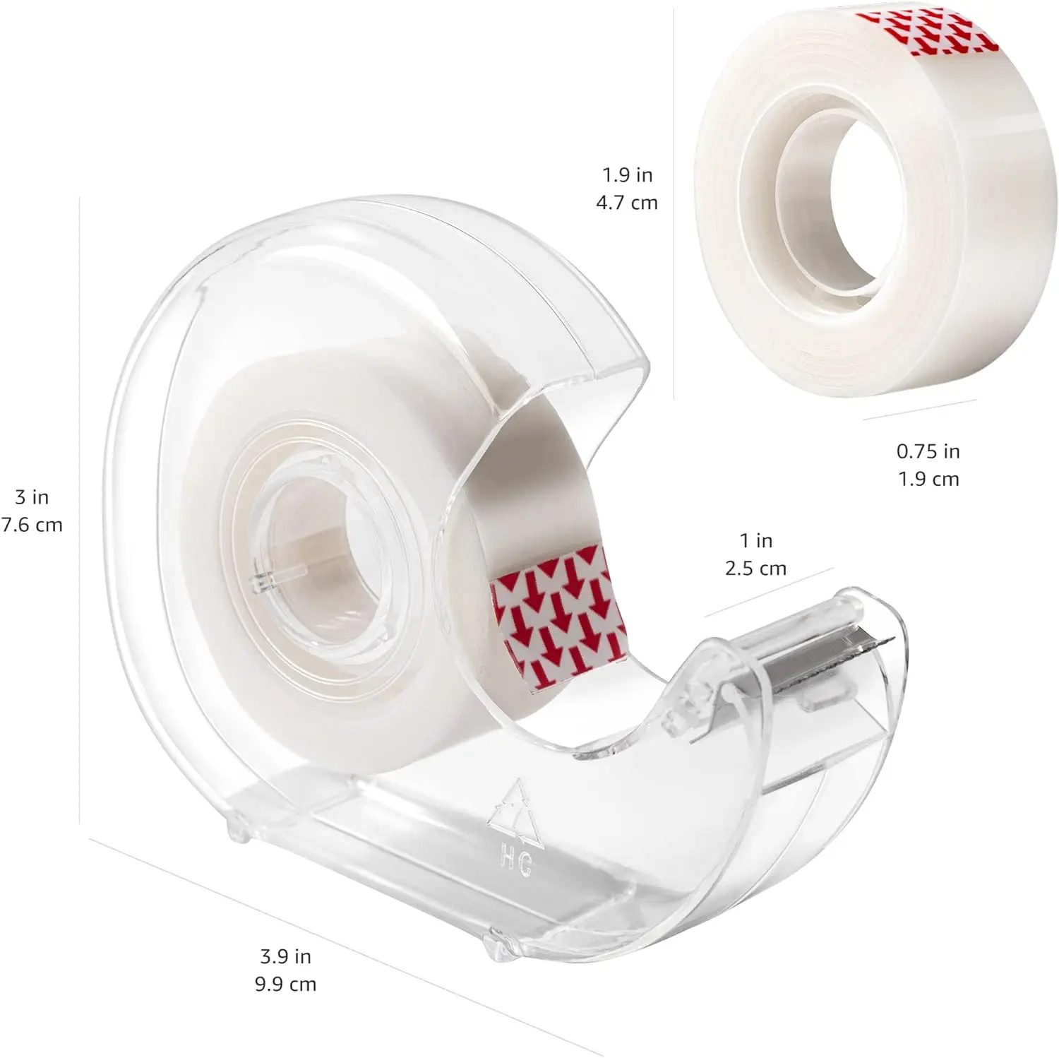 Invisible Mini Tape Dispenser  school Stationery tape Dispenser for kids