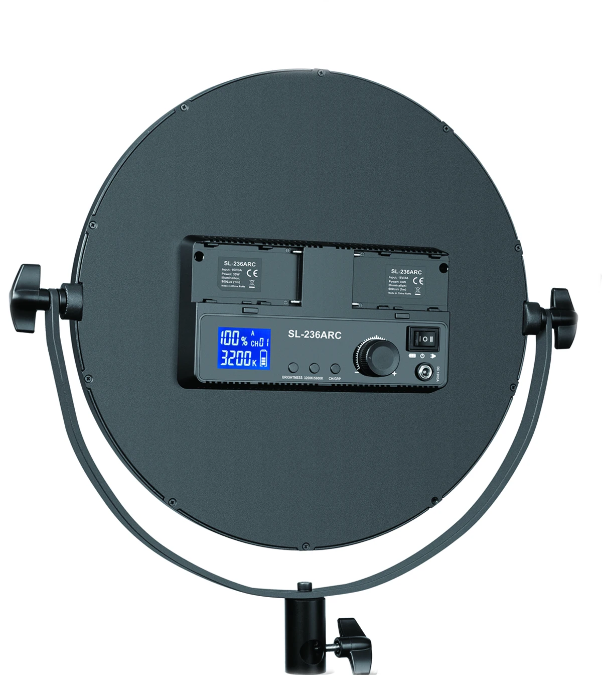 SL-236ARC NiceFoto 35w professional video led light panel Bi-color 3200-6500K for photography