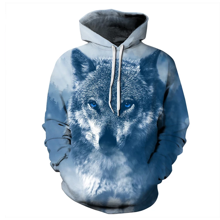 Модные Повседневные пуловеры с капюшоном на заказ на Хэллоуин с 3d принтом клоуна европейские и американские Парные толстовки