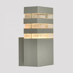 single lamp exterior mounted  garden landscape wall lights