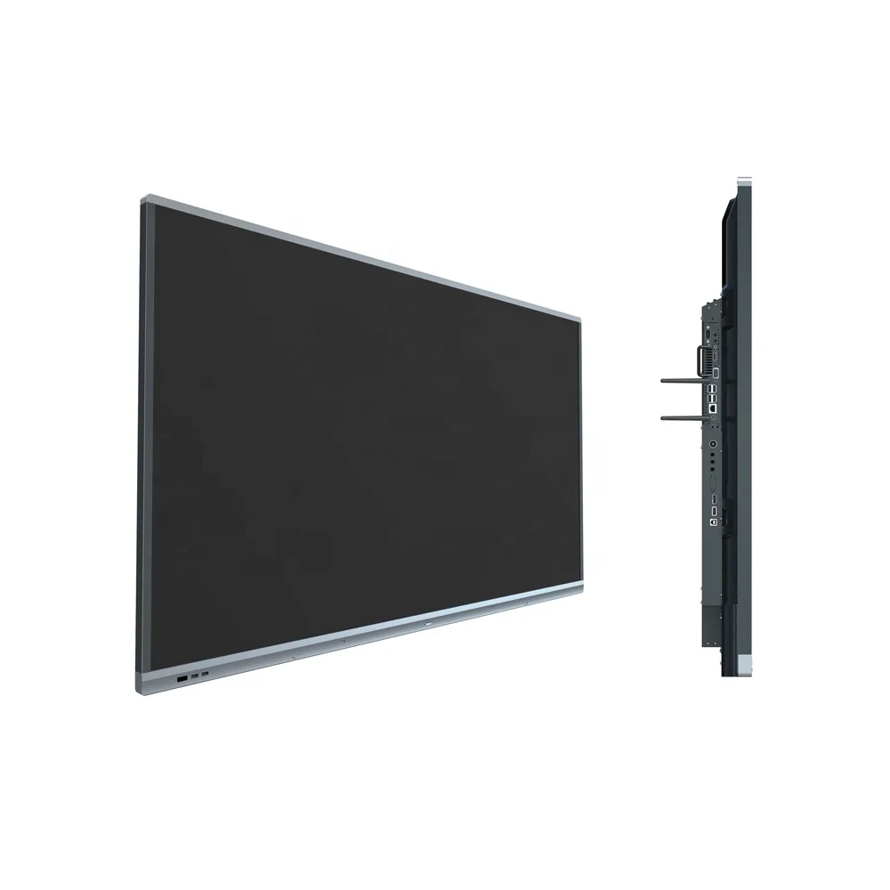 Electronic Interactive board 55 75 85 inch Video conference system all in one tablet computer 4K HD training teaching Classroom
