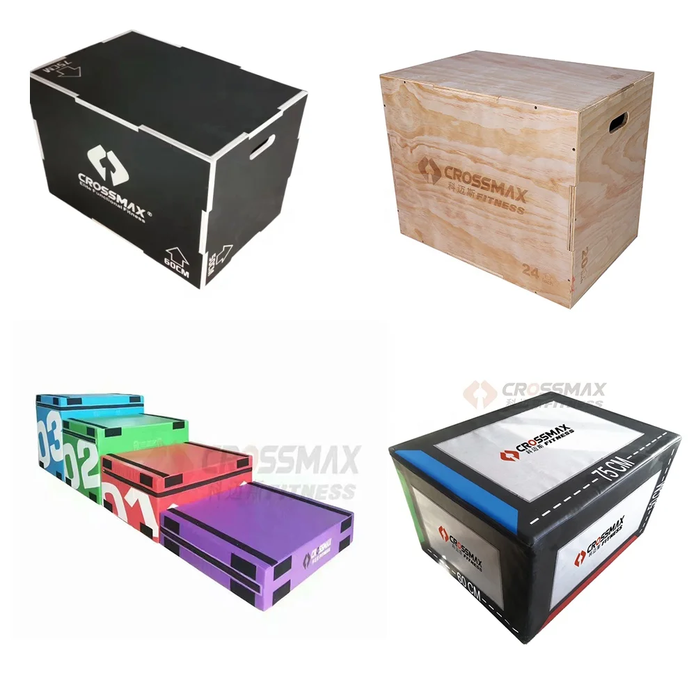 Тренировочная коробка из Мягкого Пенопласта Plyo безопасная для фитнеса и физических упражнений