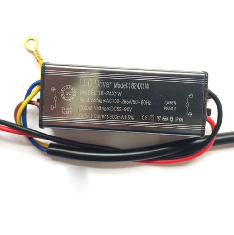 manufacturer price 300ma Single Output LED Power Supply Panel Light Indoor 12V 24v 36V input led driver 18W 24W 36W led driver