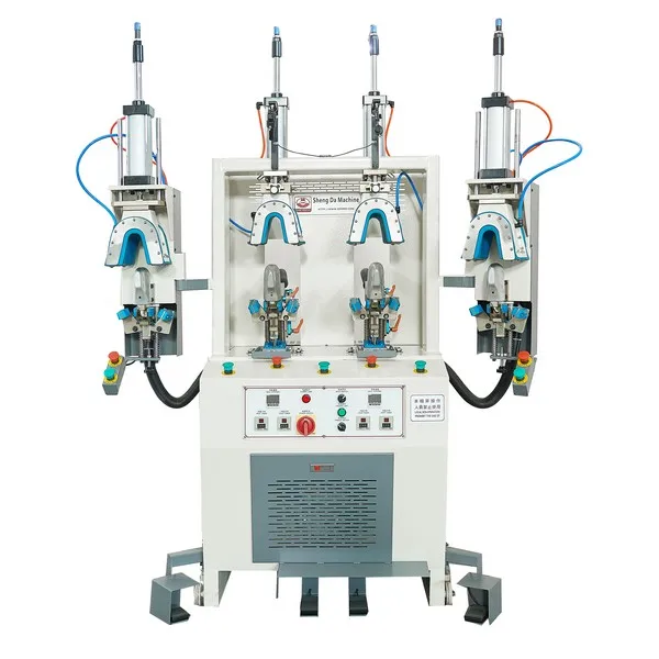 back part molding footwear manufacturing equipment heel insole making machine