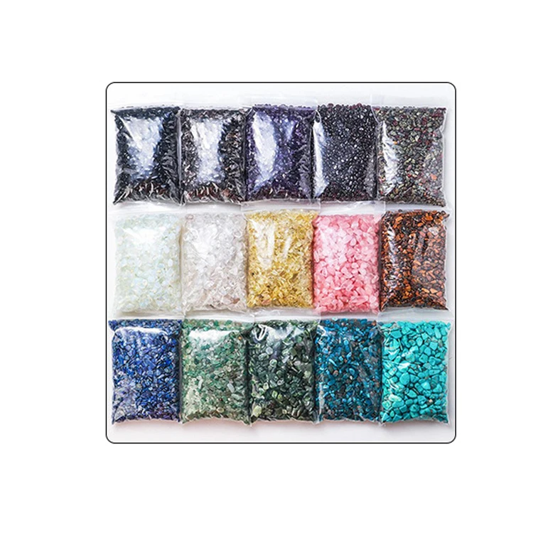 wholesale 100g / bag Natural Rose Quartz Amethyst Rock Crystals Healing Stones Gravel Tumbled Stone