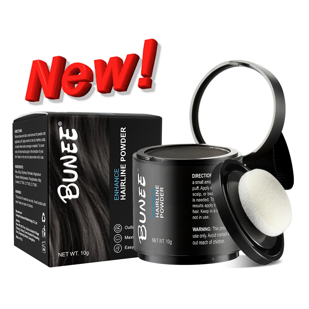 Factory Latest Waterproof Hair Building Fiber Hairline Powder Natural Shadow Powder For Thinning Hair Eyebrow Makeup