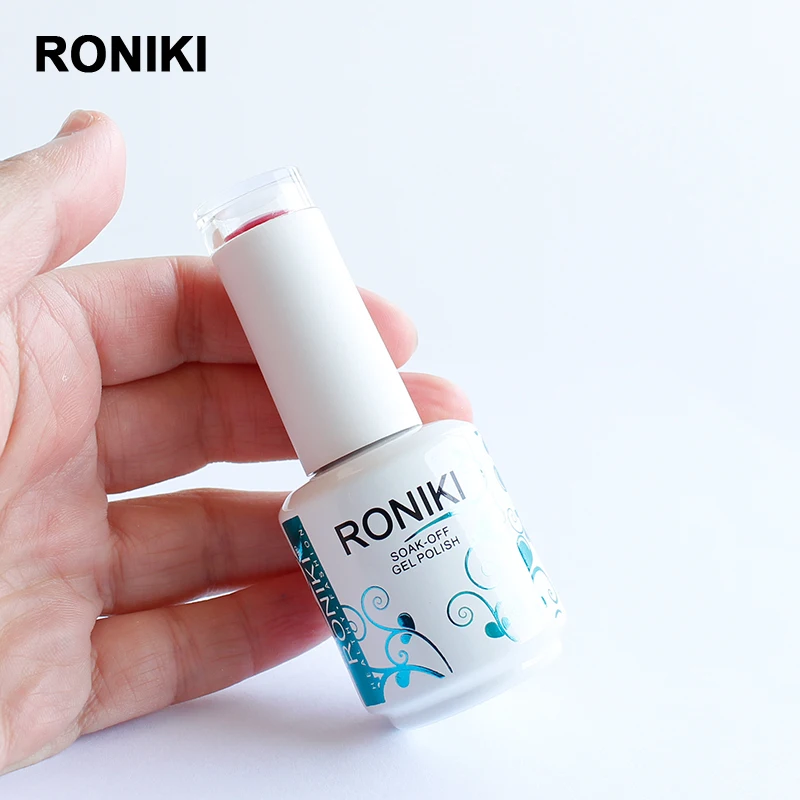  RONIKI оптовая продажа индивидуальная торговая марка отмачиваемый цветной УФ Гель-лак для
