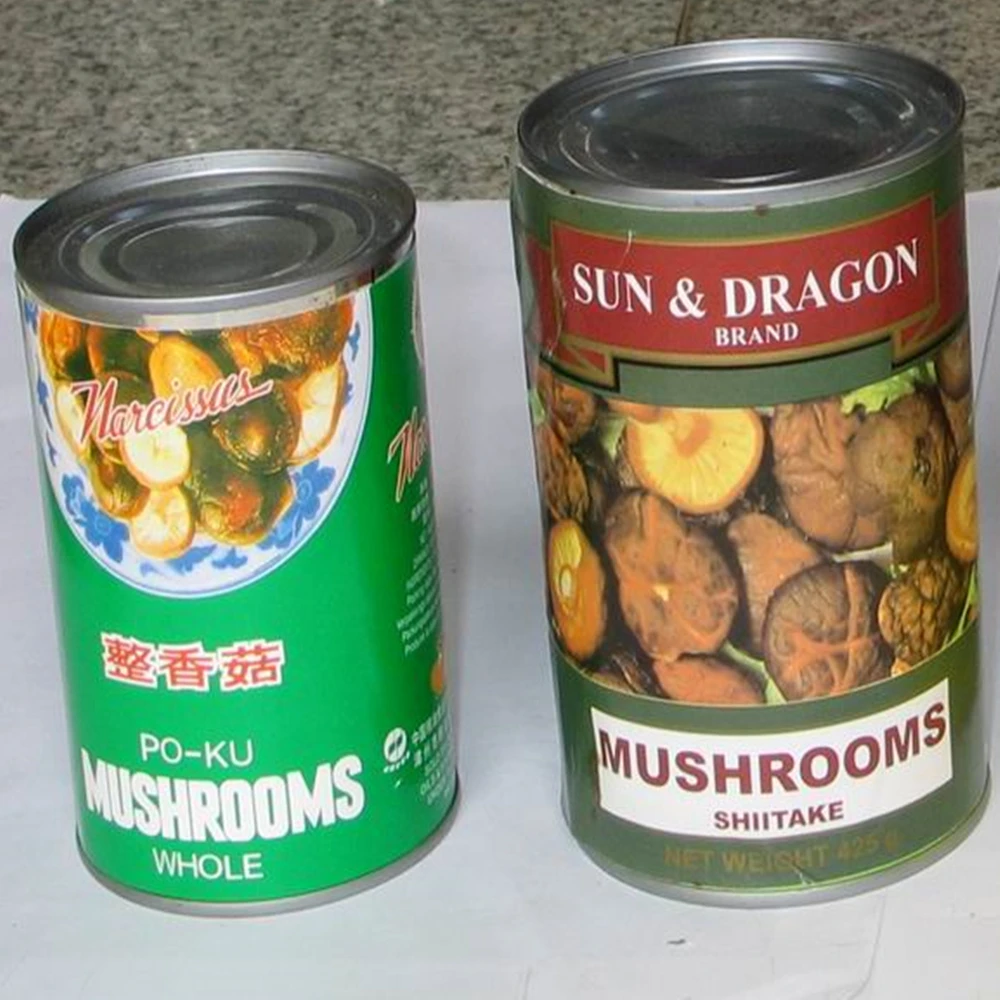 factory price canned seasoned shiitake mushrooms whole