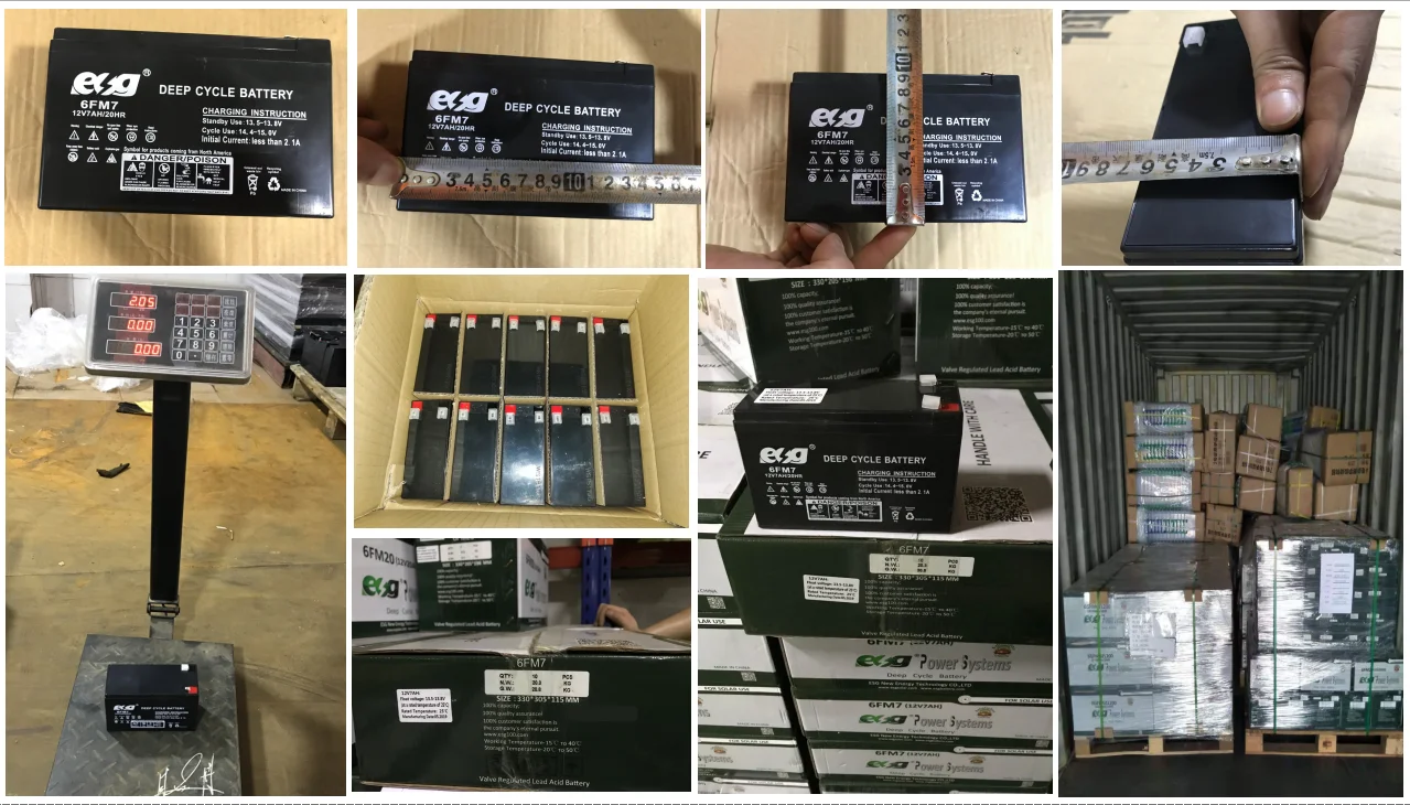 12v7ah Color box