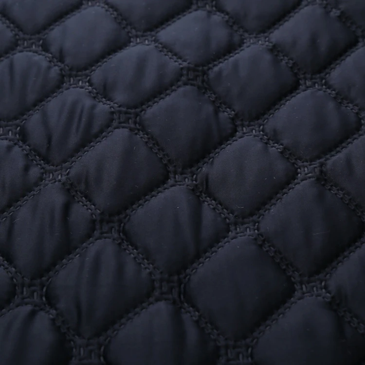 Lamination Polyester Padding Quilted Fabric  waterproof quilting padding quilting thermal padded fabric for down jacket