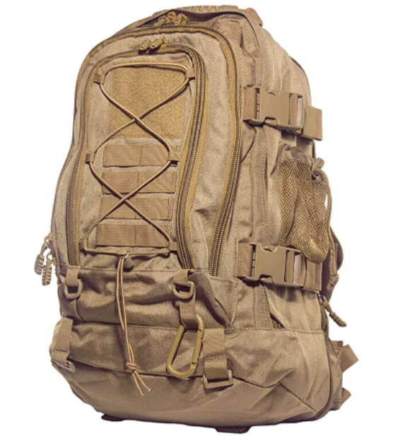 Custom Logo 55L Large 3 Days Assault Pack Detachable Molle System Durable Anti-scratch Oxford Outdoor Tactical Backpack