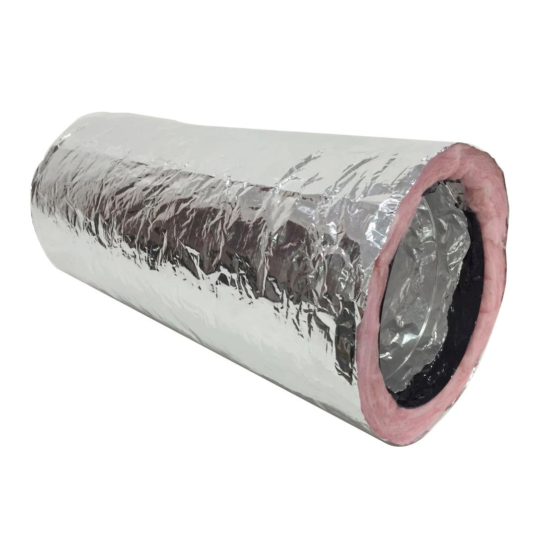 30mm flexible air duct high temperature flexible duct insulated polyester flexible duct