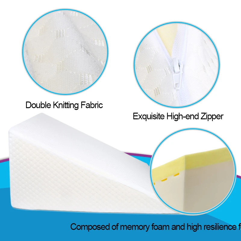 triangle reading pillow backrest body position tummy tuck plush bed wedge support elevation pillow