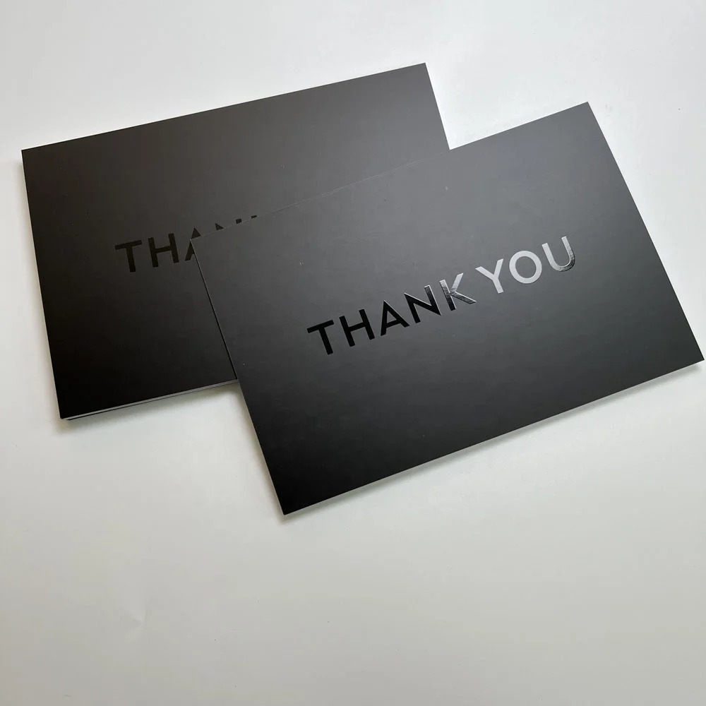 Wholesale Thank You Greeting Visiting Post Card Thank You Business Card Printing For Business