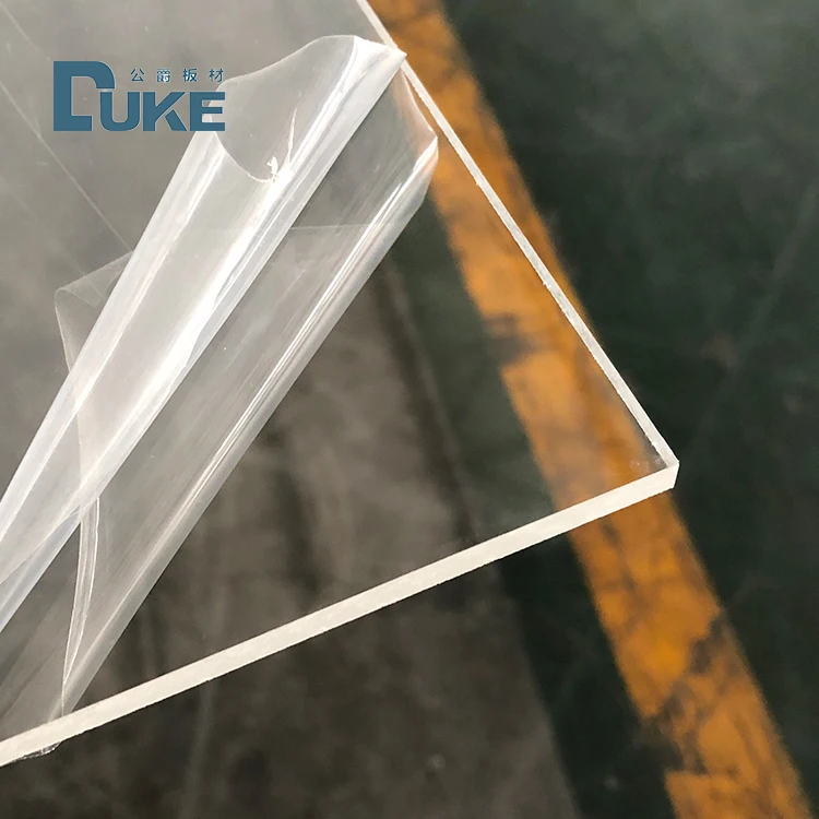  Прозрачные ПММА пластиковые листы Duke для