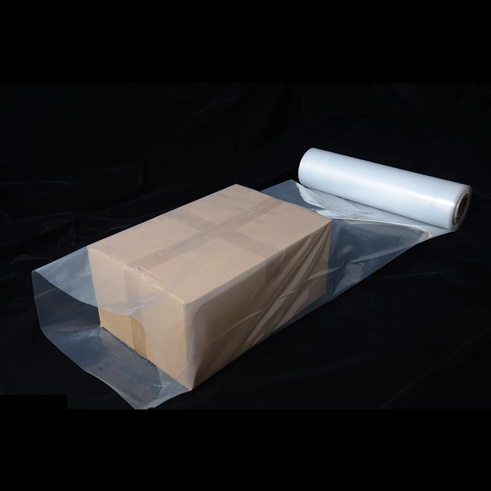 China high quality supply transparent plastic roll ldpe tube film