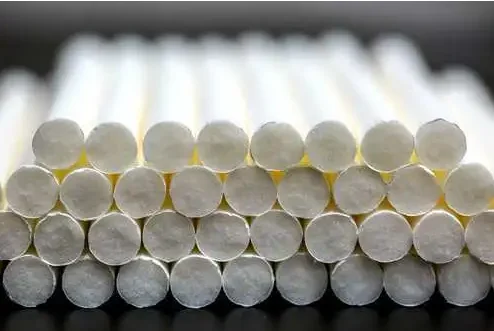 100%  Polylactic Acid fiber Acetate  Cigarette Filter 7.75mm 120mm108mm