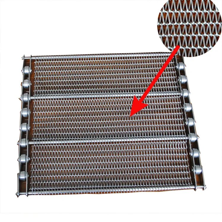 Metal Machine Full Automatic Stainless Steel 304/316 Oven Bread Wire Mesh Conveyor Belt for Fryer and Conveyor (1600525840506)