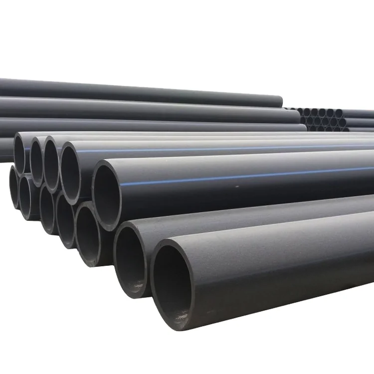 IFAN Factory High Quality 20 160mm HDPE Tube Irrigation PE 100 Plastic Plumbing Black HDPE Pipe