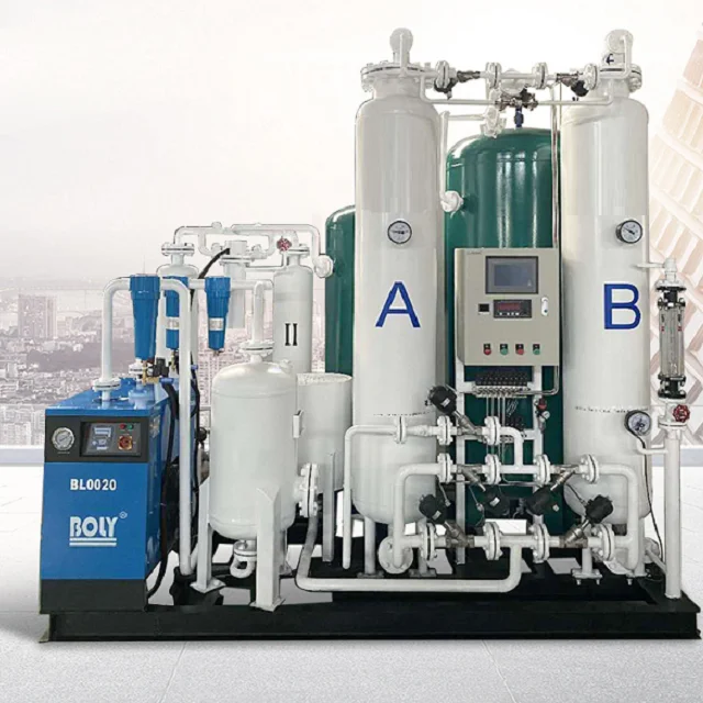 Onsite Psa Oxygen Generation Plant Machine Package Production Line For Hospital Produce Oxygen On Your Own