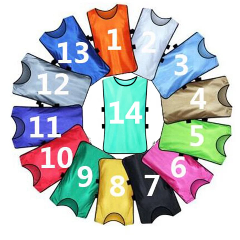 Confrontation suit activity vest adult children soccer training shirt